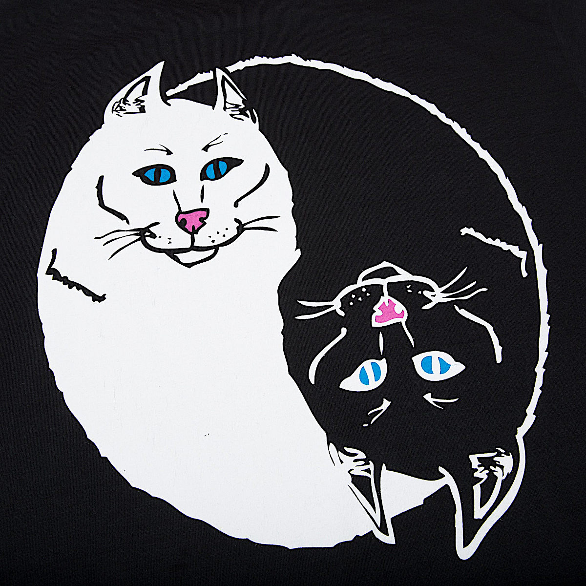 Nermal Ying Yang Tee (Black) - Image 3