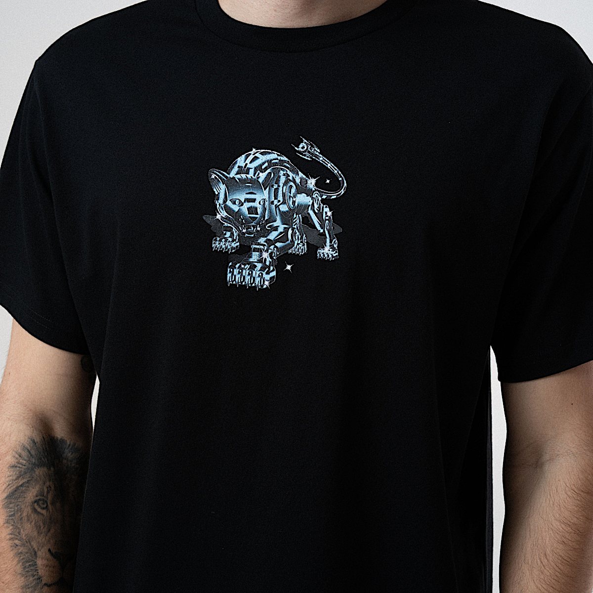 Cyborg Tee (Black) - Image 3