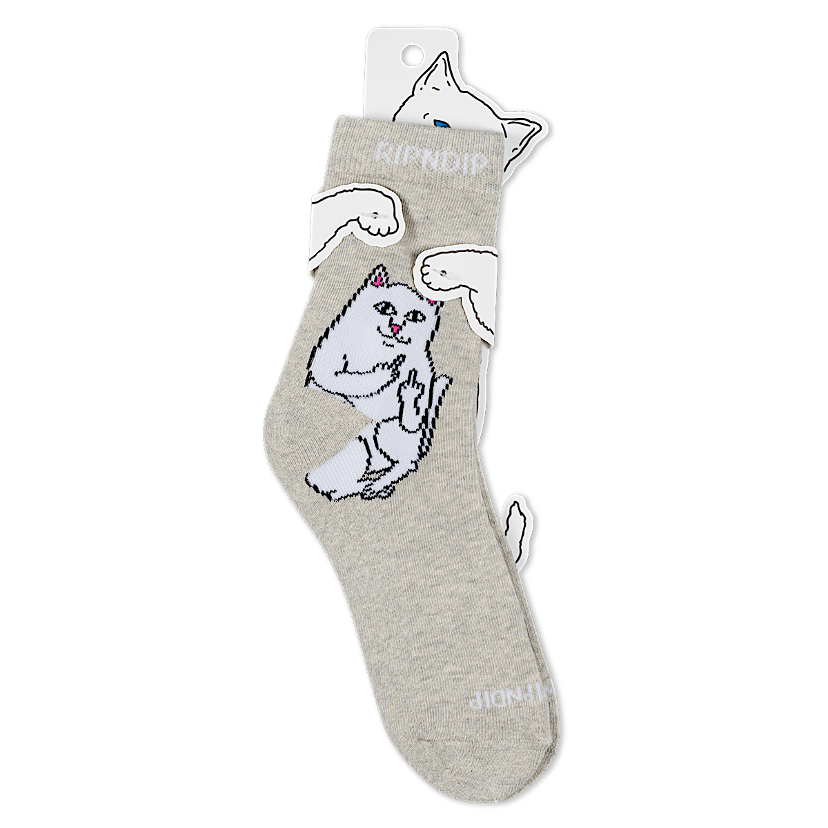 Lord Nermal Mid Sock (Ash Heather) - Image 3