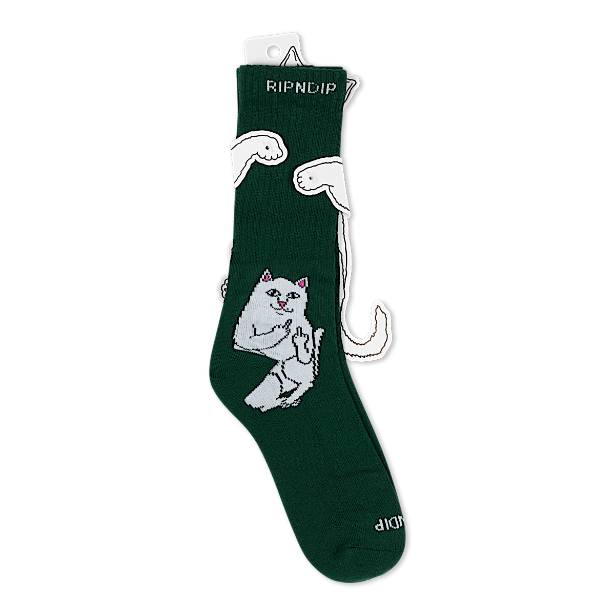 Lord Nermal Socks (Hunter Green) - Image 3