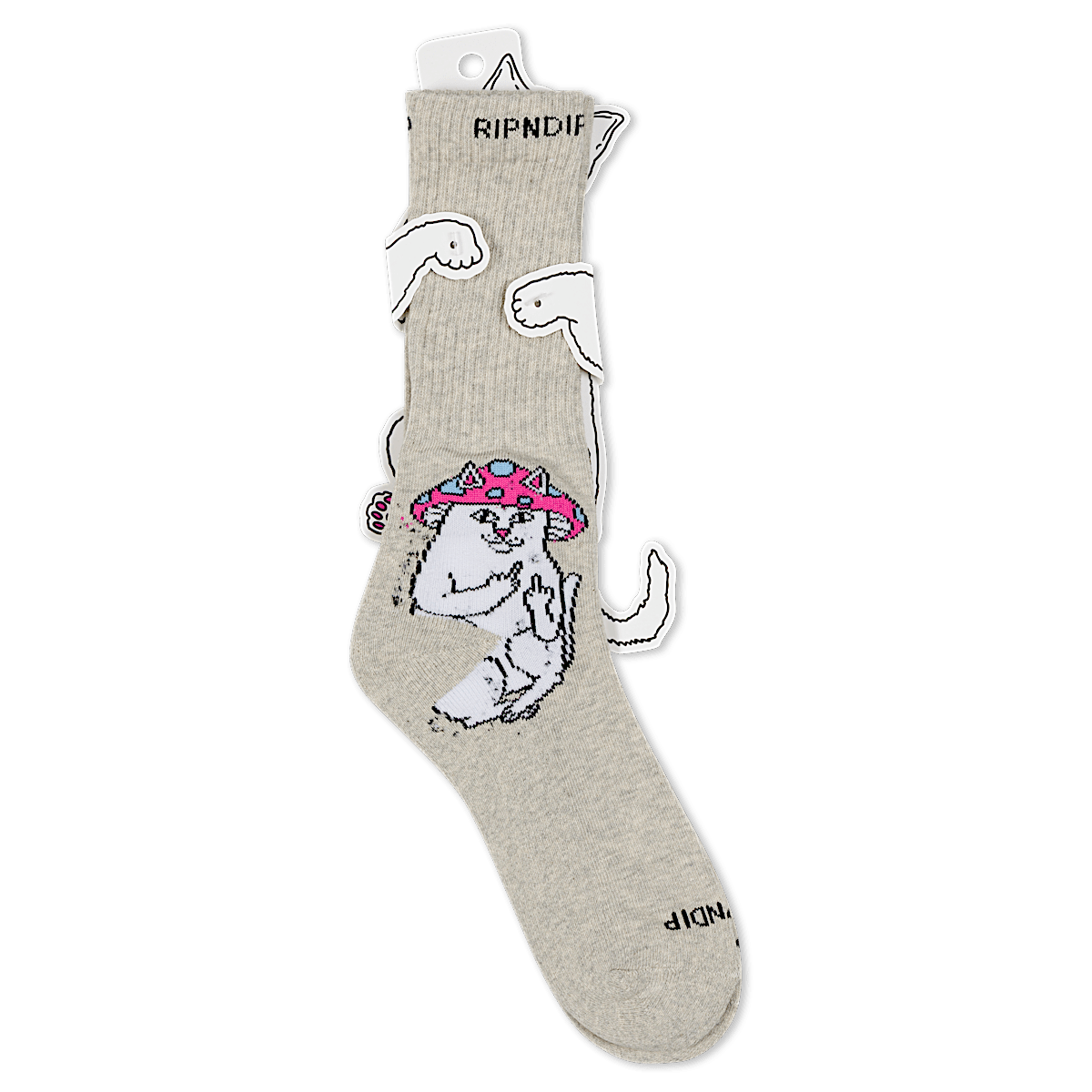 Lord Mushy Socks (Grey) - Image 3