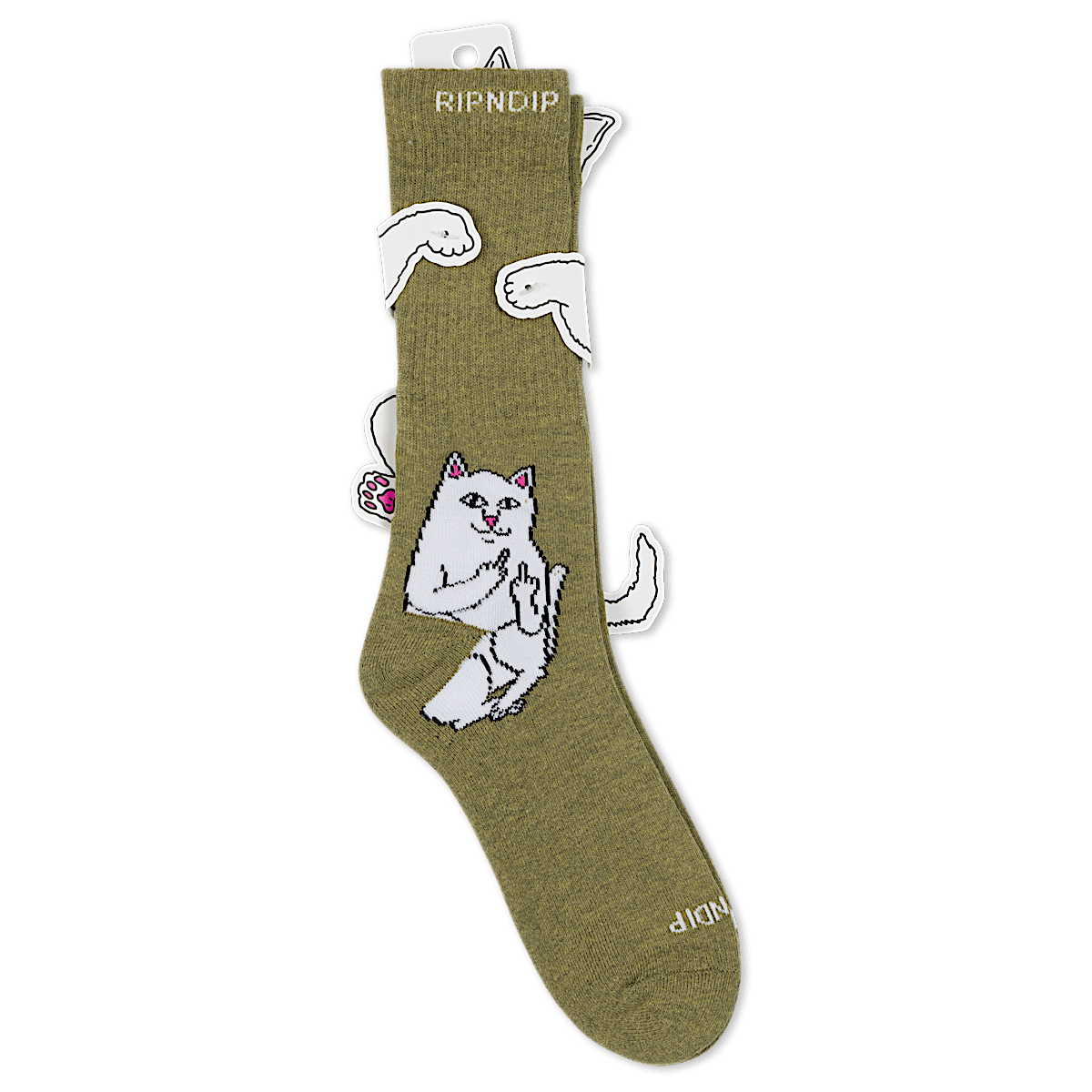 Lord Nermal Socks (Olive) - Image 3