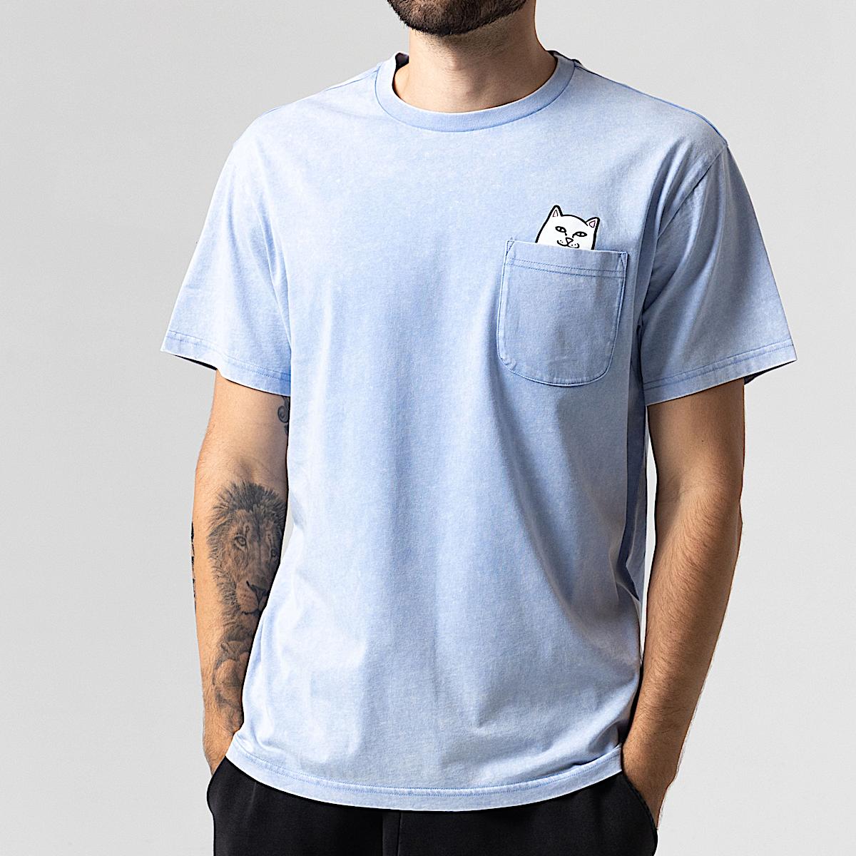 Lord Nermal Pocket Tee (Power Blue Vintage Wash) - Image 3