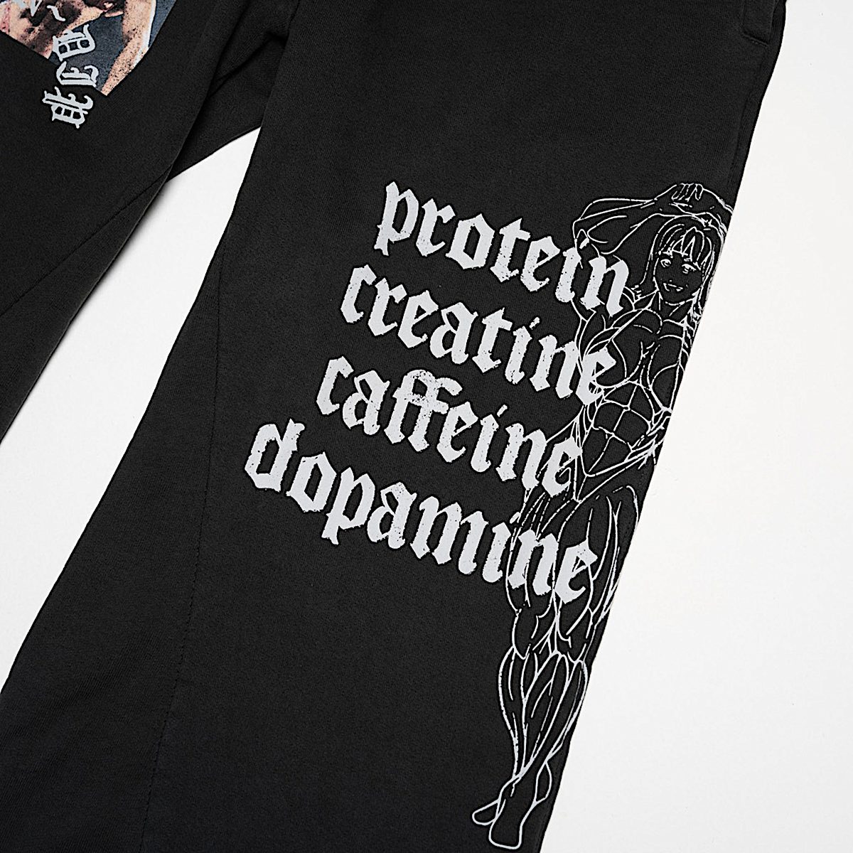 Protein Straight Leg 500GSM Sweatpants (Gunmetal) - Image 4