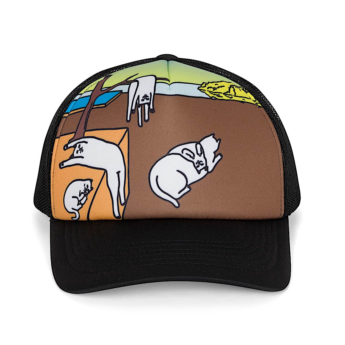 Nermali Trucker Hat (Black) - Image 4