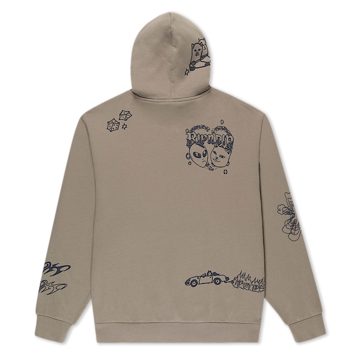Westside Hoodie (Dark Sand) - Image 4