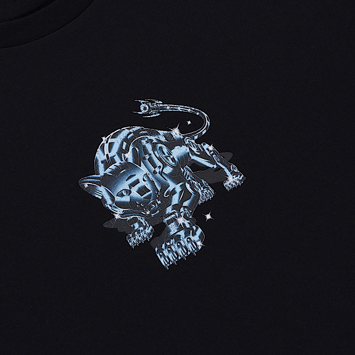 Cyborg Tee (Black) - Image 4