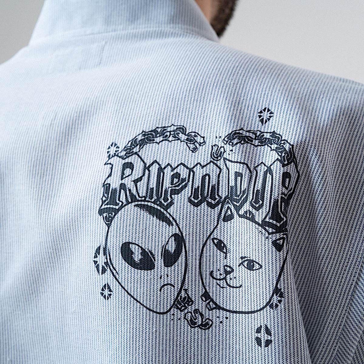 Westside Quarter Zip Shirt (Navy ) - Image 4