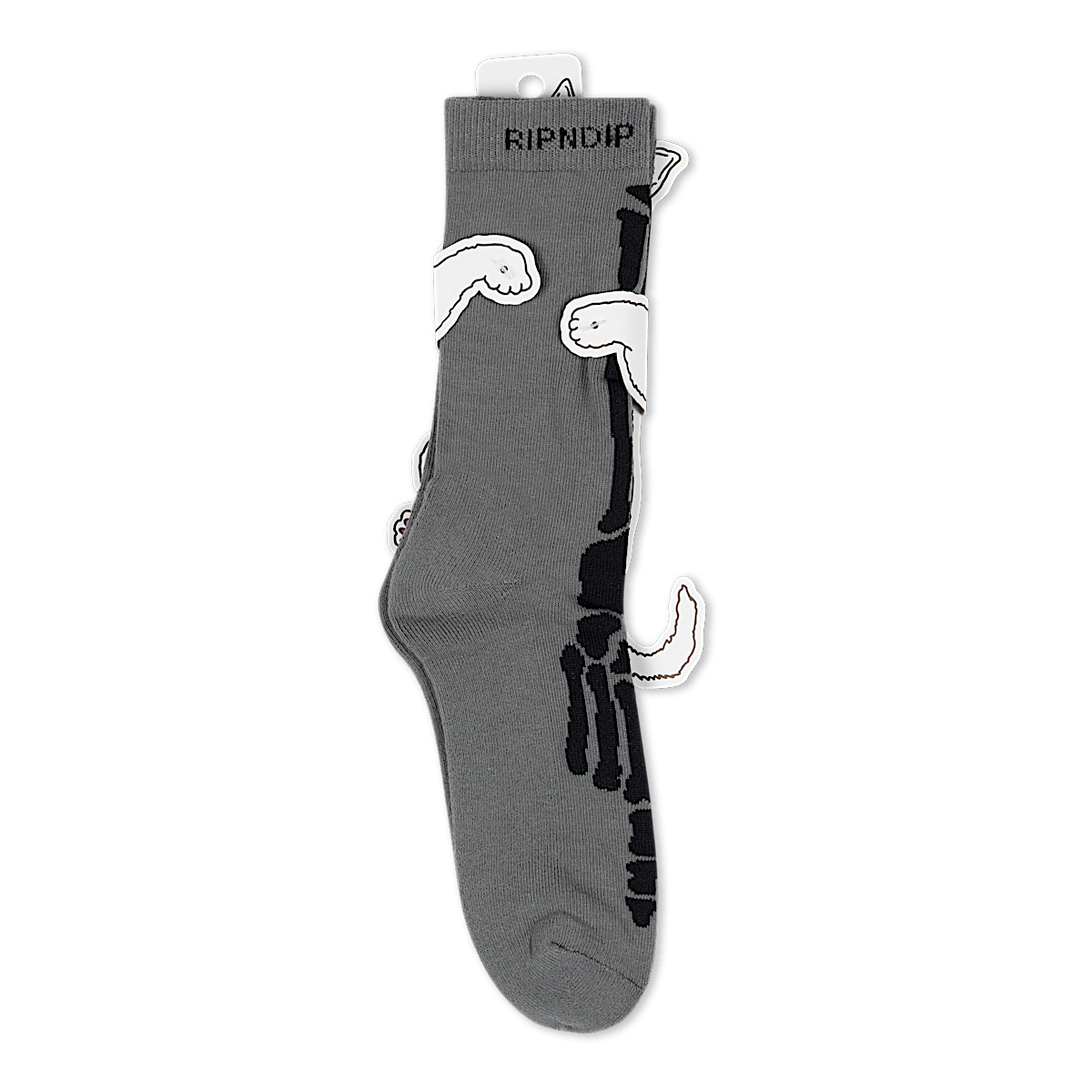 Skelly Nerm Socks (Charcoal) - Image 4