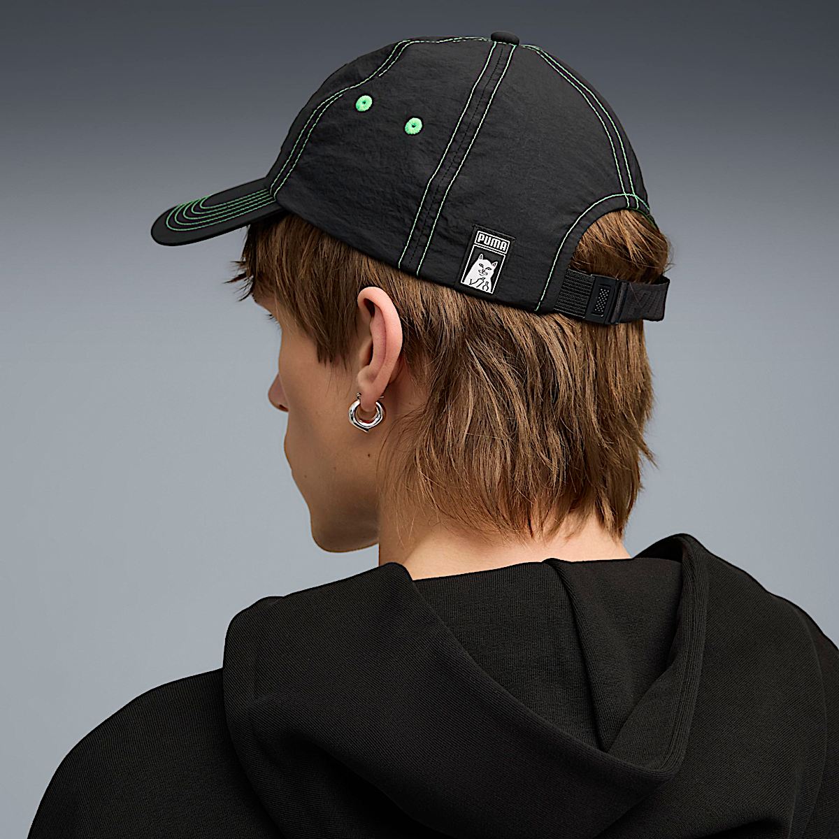 PUMA x RIPNDIP Dad Cap (Puma Black) - Image 4