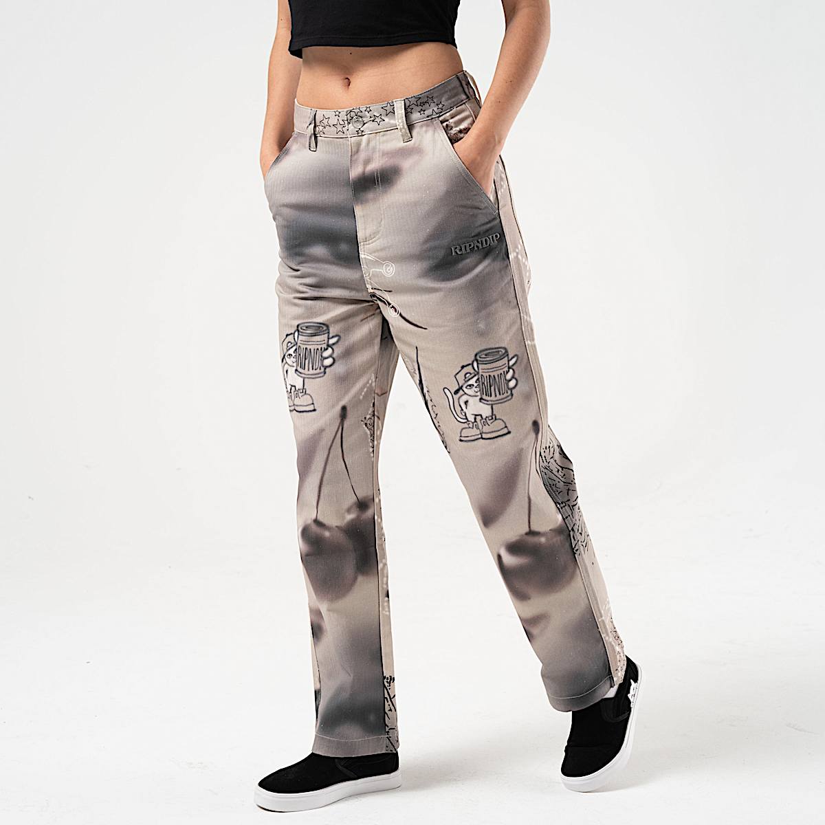 Stargazing Carpenter Straight Leg Pants (Multi) - Image 5