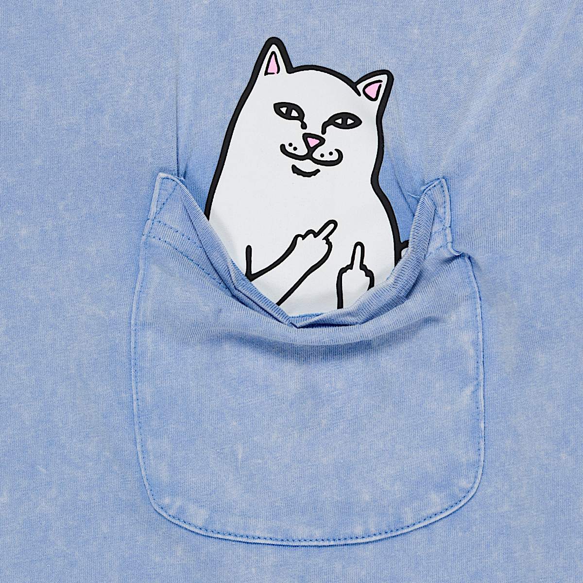 Lord Nermal Pocket Tee (Power Blue Vintage Wash) - Image 5