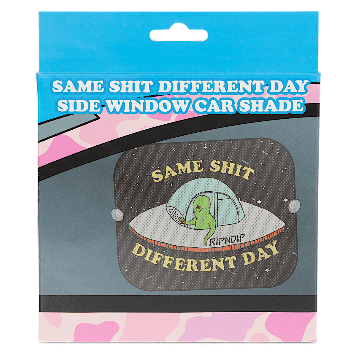 Same Shit Different Day Window Shade (Black) - Image 5