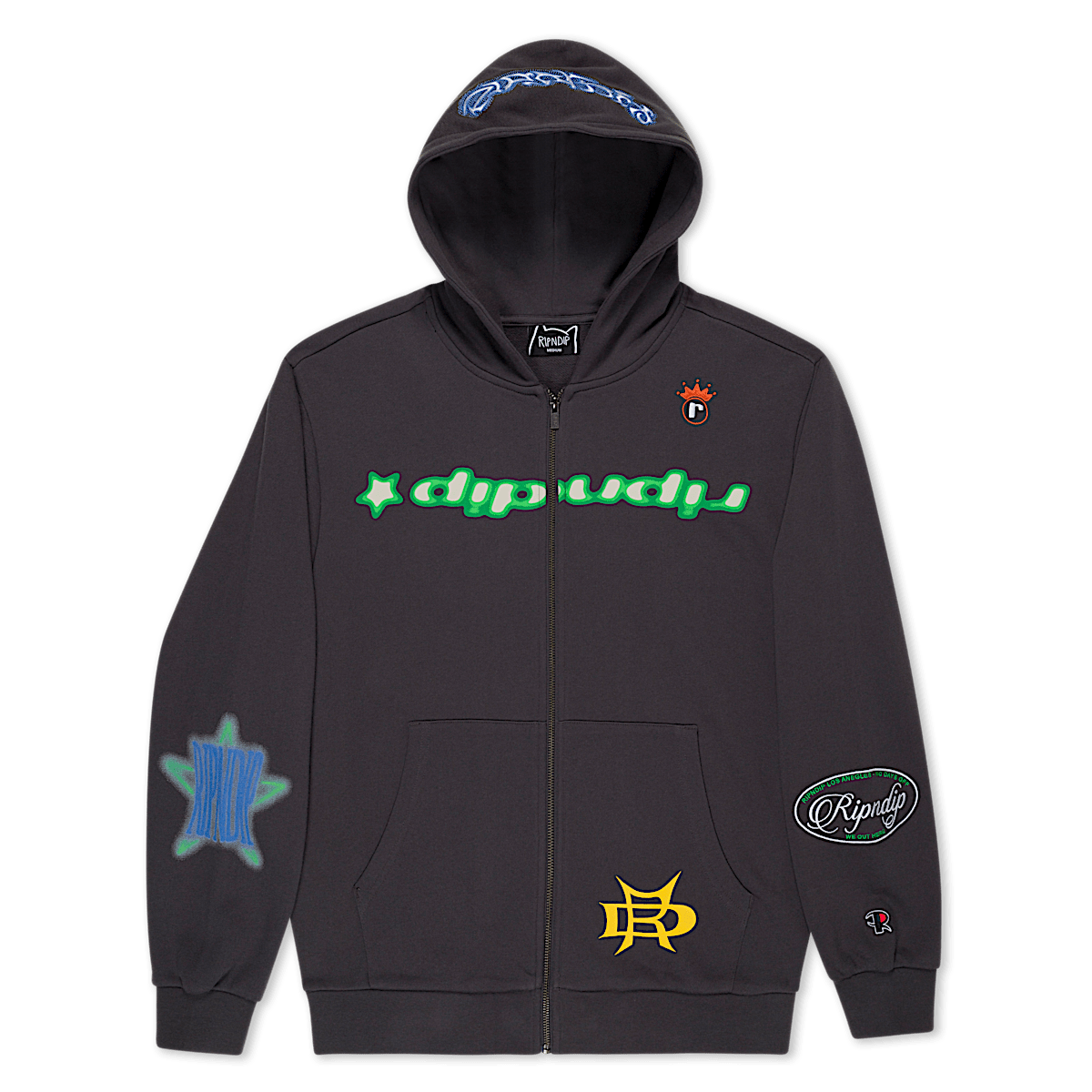 Allure Zip Hoodie (Black) - Image 6