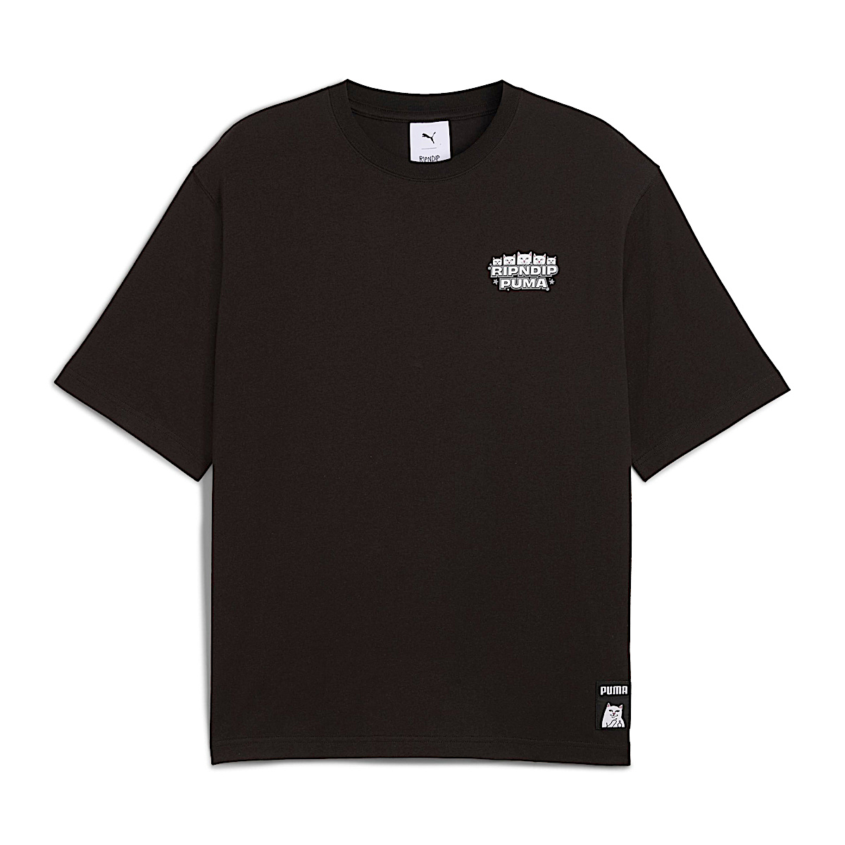 PUMA X RIPNDIP Boxy Graphic Tee (Puma Black) - Image 6