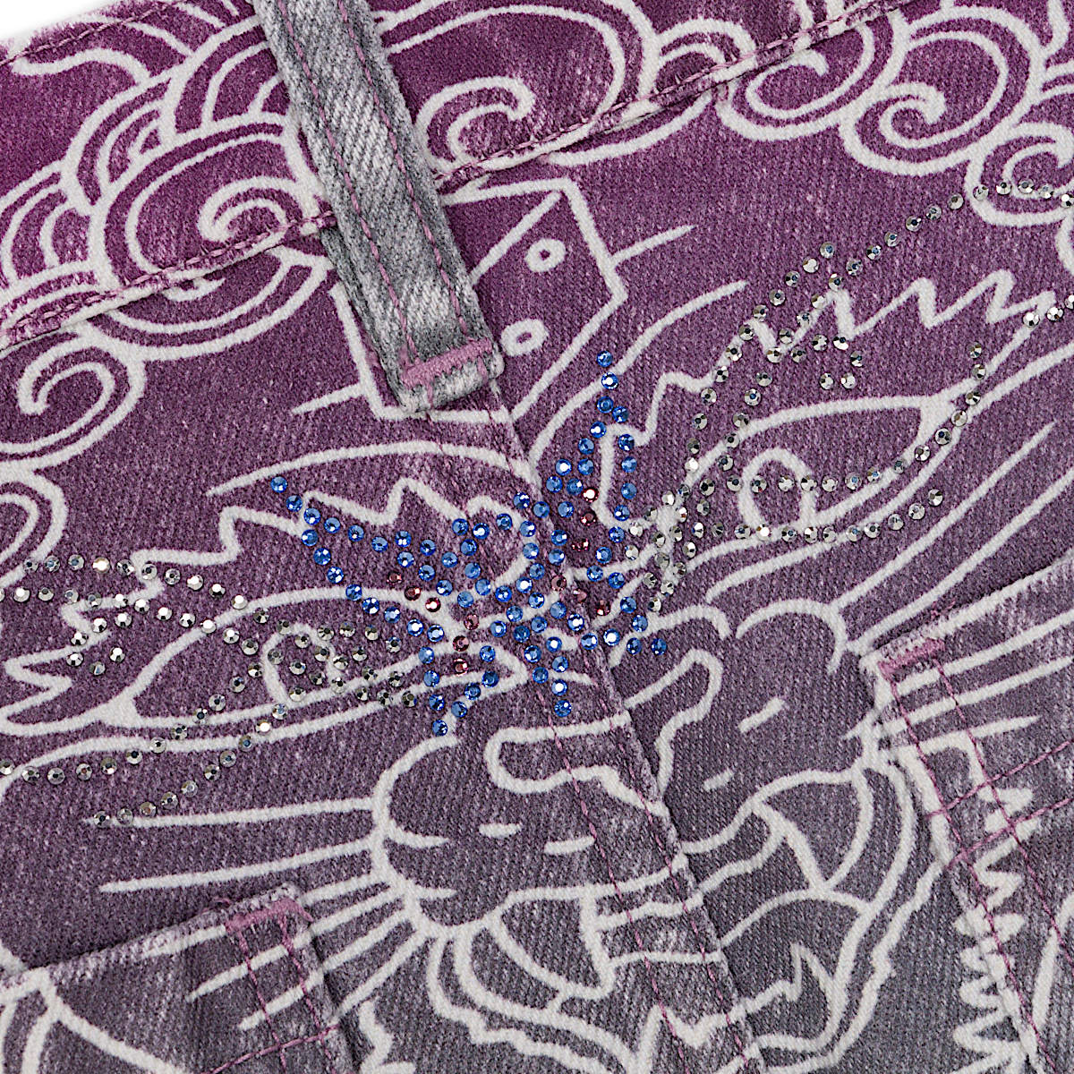 Trace Denim Skirt (Multi) - Image 6