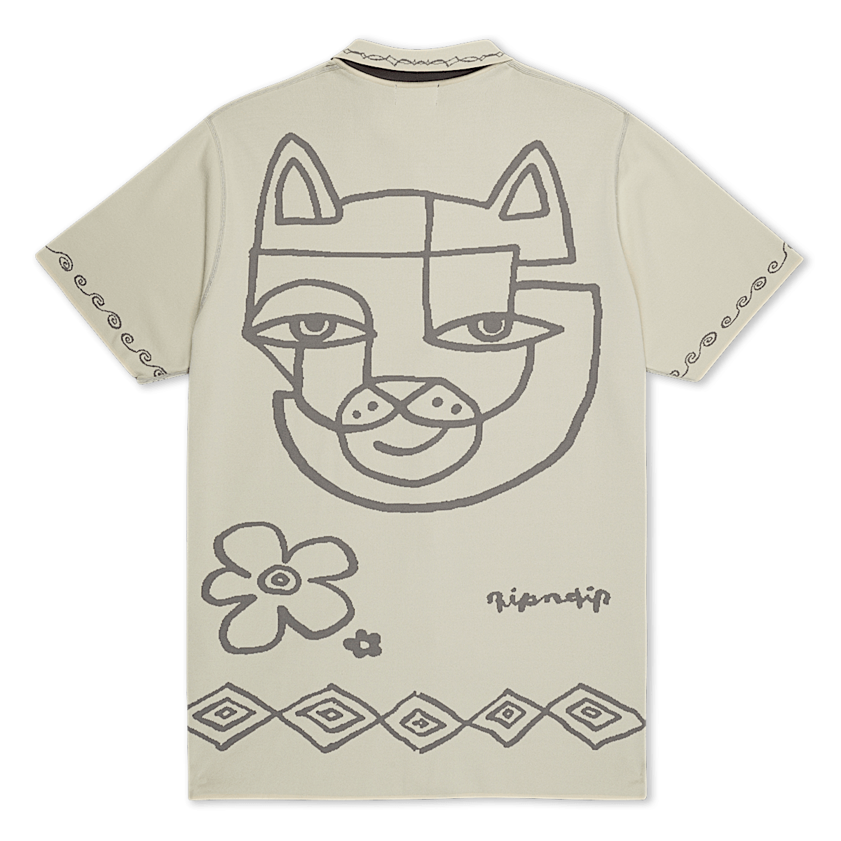 Blonded Reversible Button Up (Sand / Charcoal) - Image 6