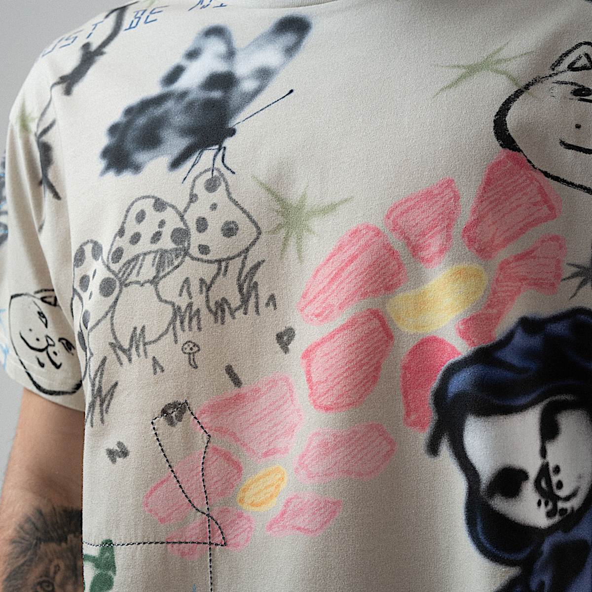 Goosebumps Tee (Bone) - Image 7