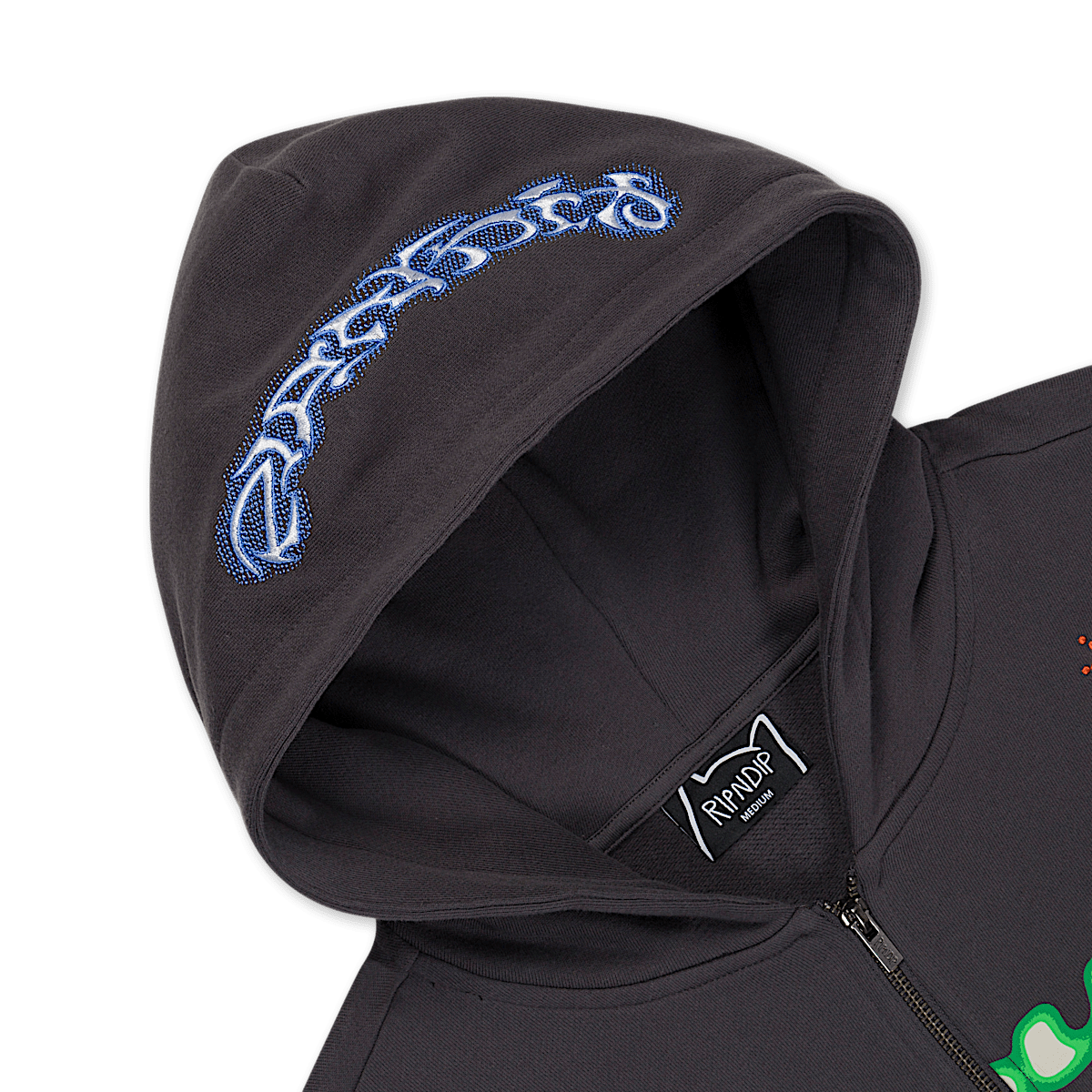 Allure Zip Hoodie (Black) - Image 7