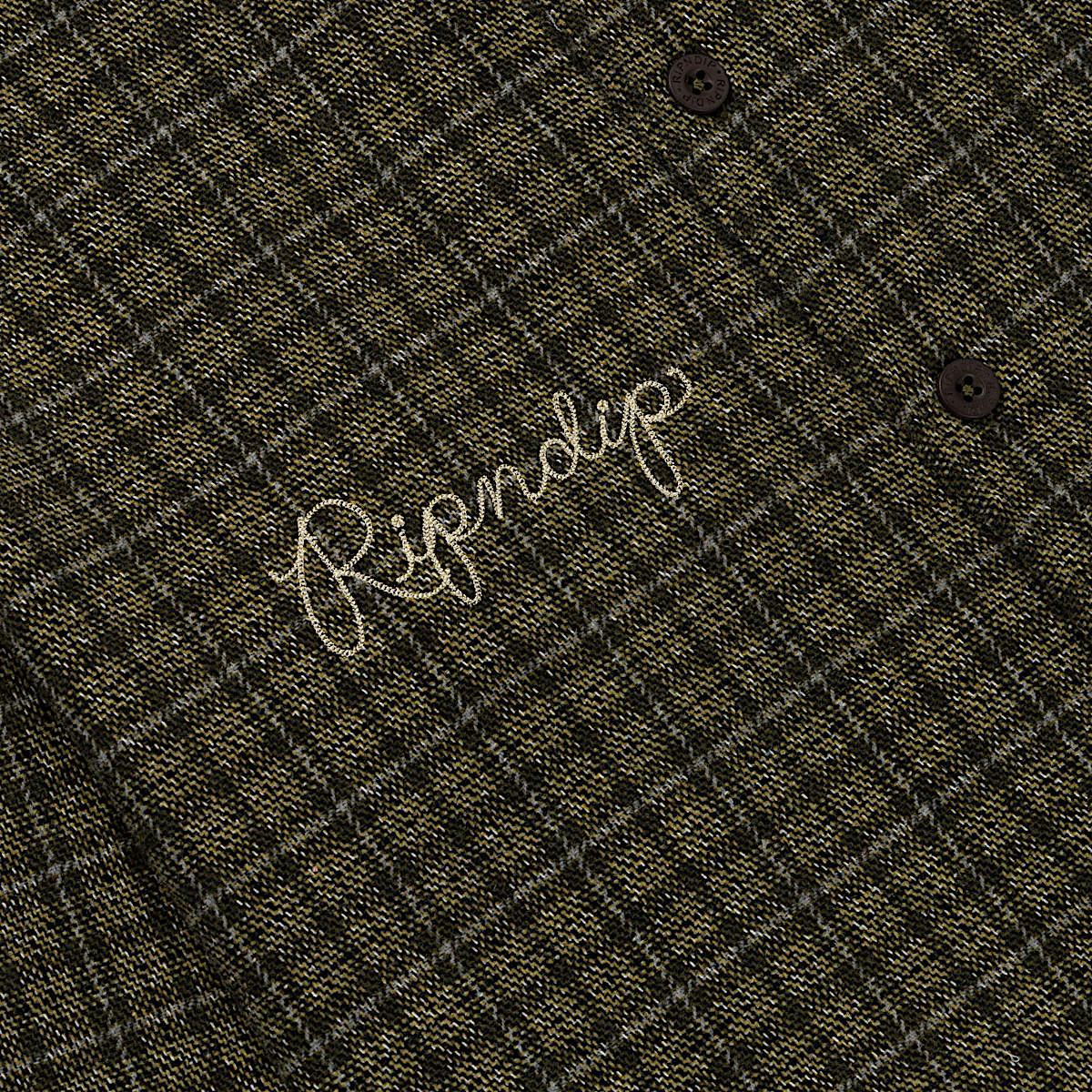 Where The Flowers Bloom Flannel Jacket (Olive) - Image 7