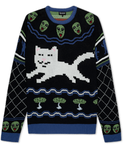 Out Of This World Knit Sweater (Black)