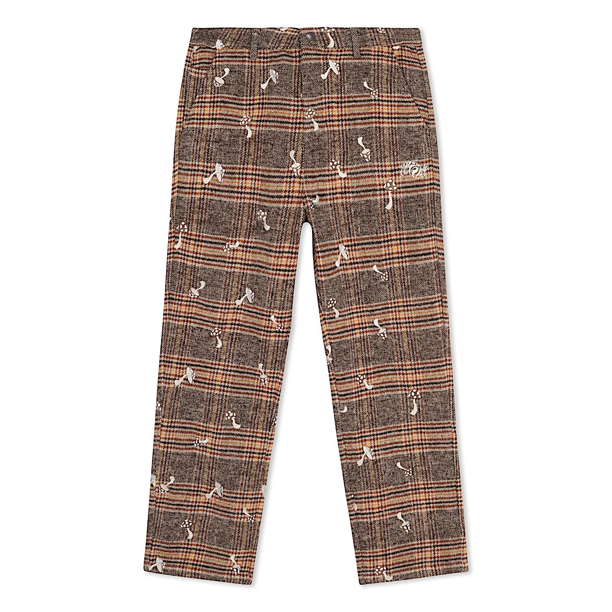 Euphoria Pants (Brown Plaid)