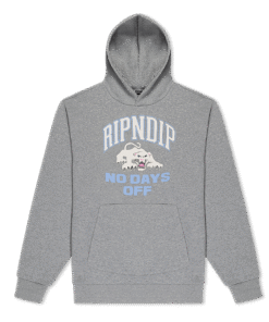 White Panther Hoodie (Heather Grey)