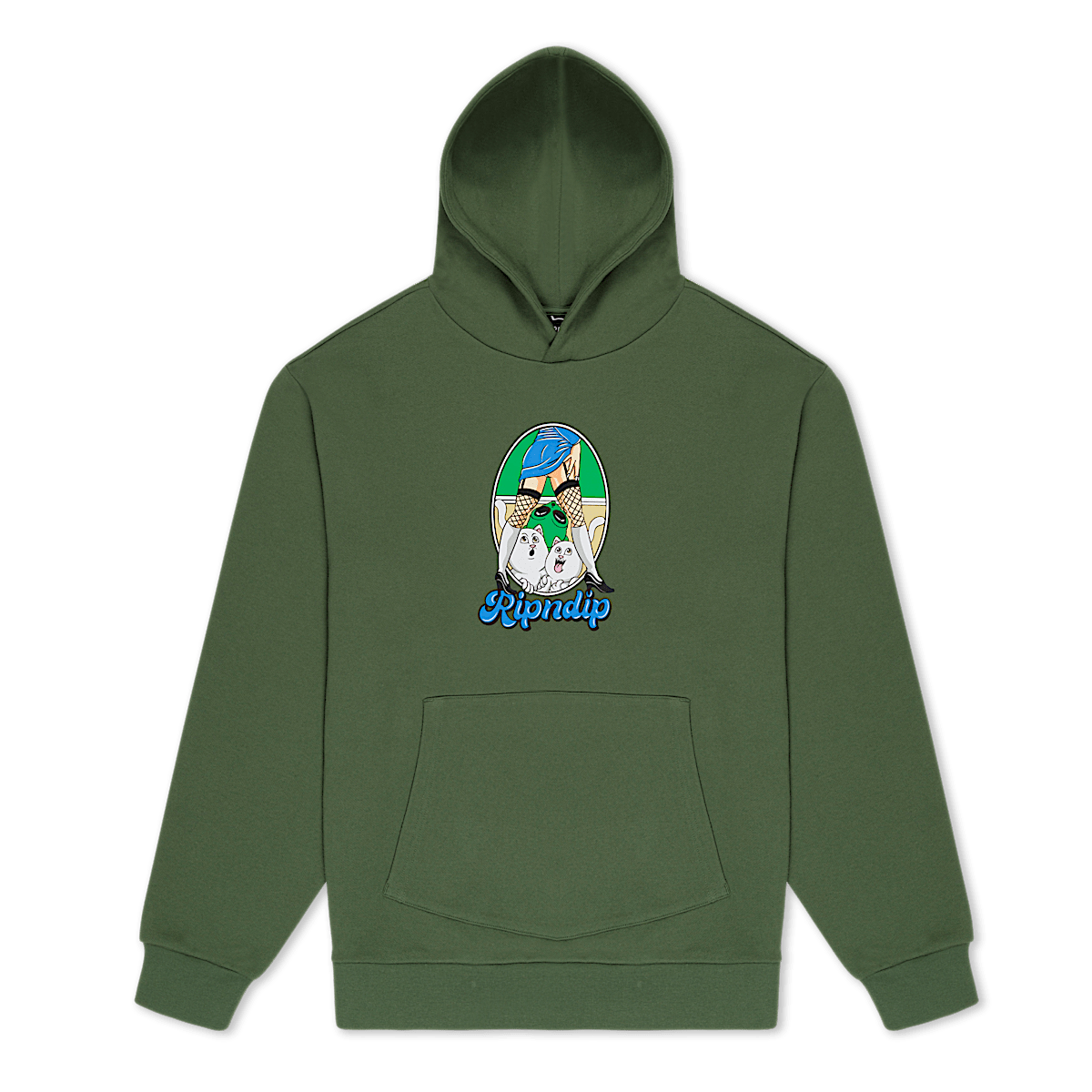 Nermal Fest Hoodie (Light Olive)
