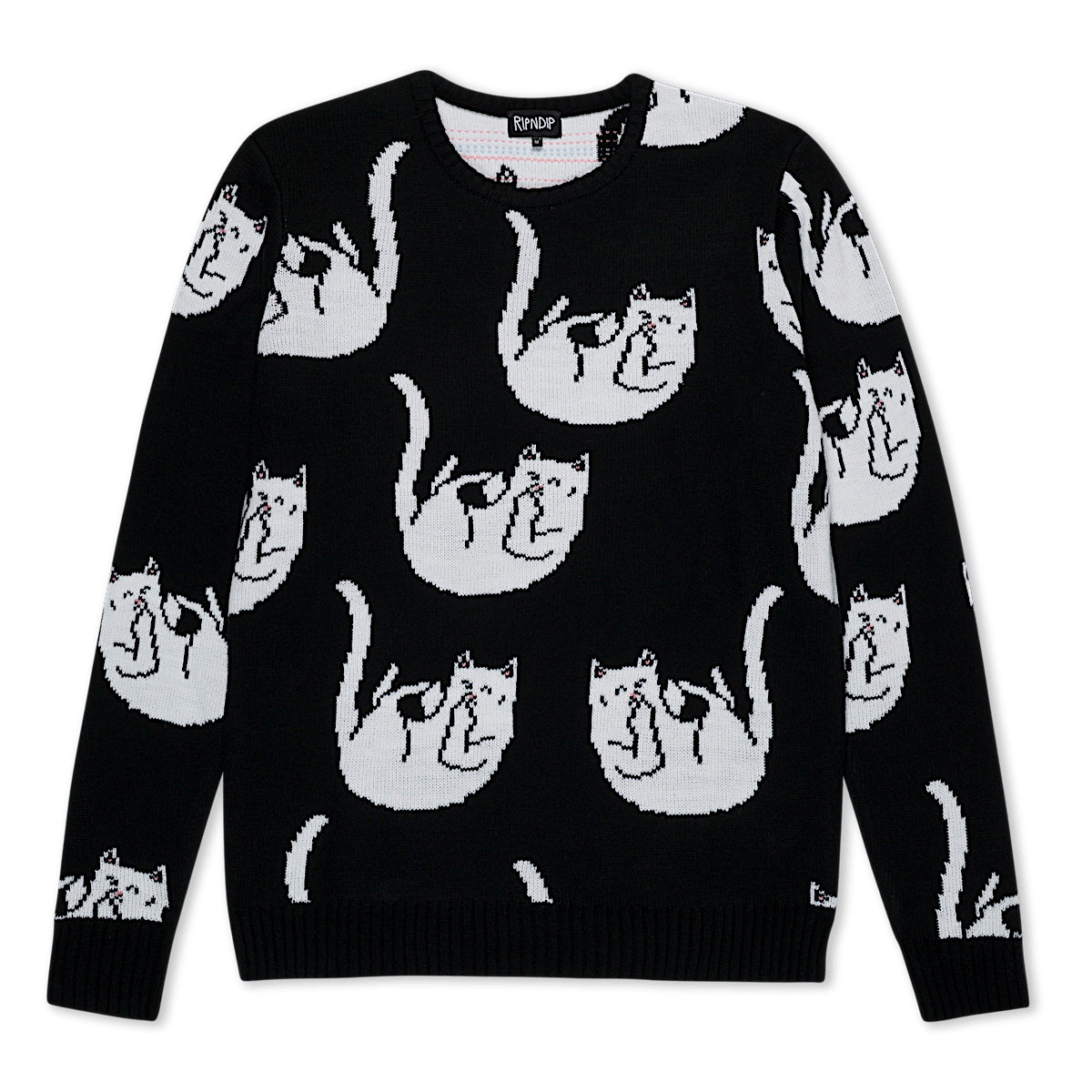 Falling For Nermal Knit Sweater (Black)