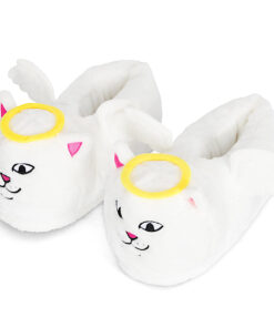 Lord Angel Plush Slippers (White)
