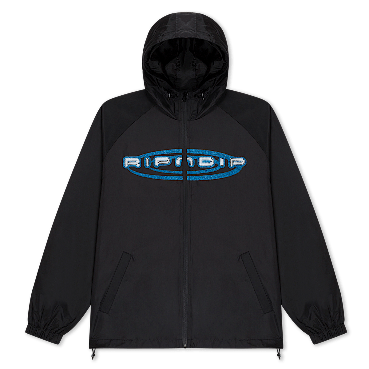 Otis Zip Up Hooded Jacket (Black)