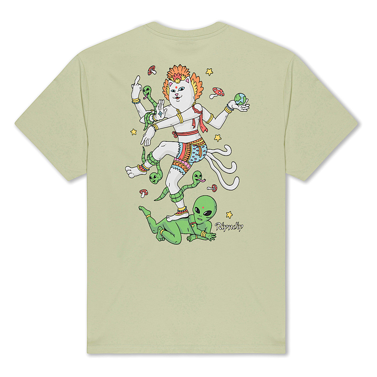 Alien Whisperer Tee (Light Moss)