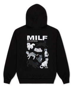 Man I Love Felines Hoodie (Black)
