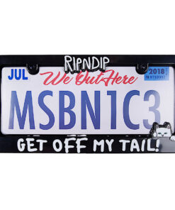 Tailgate License Plate Frame (Black)