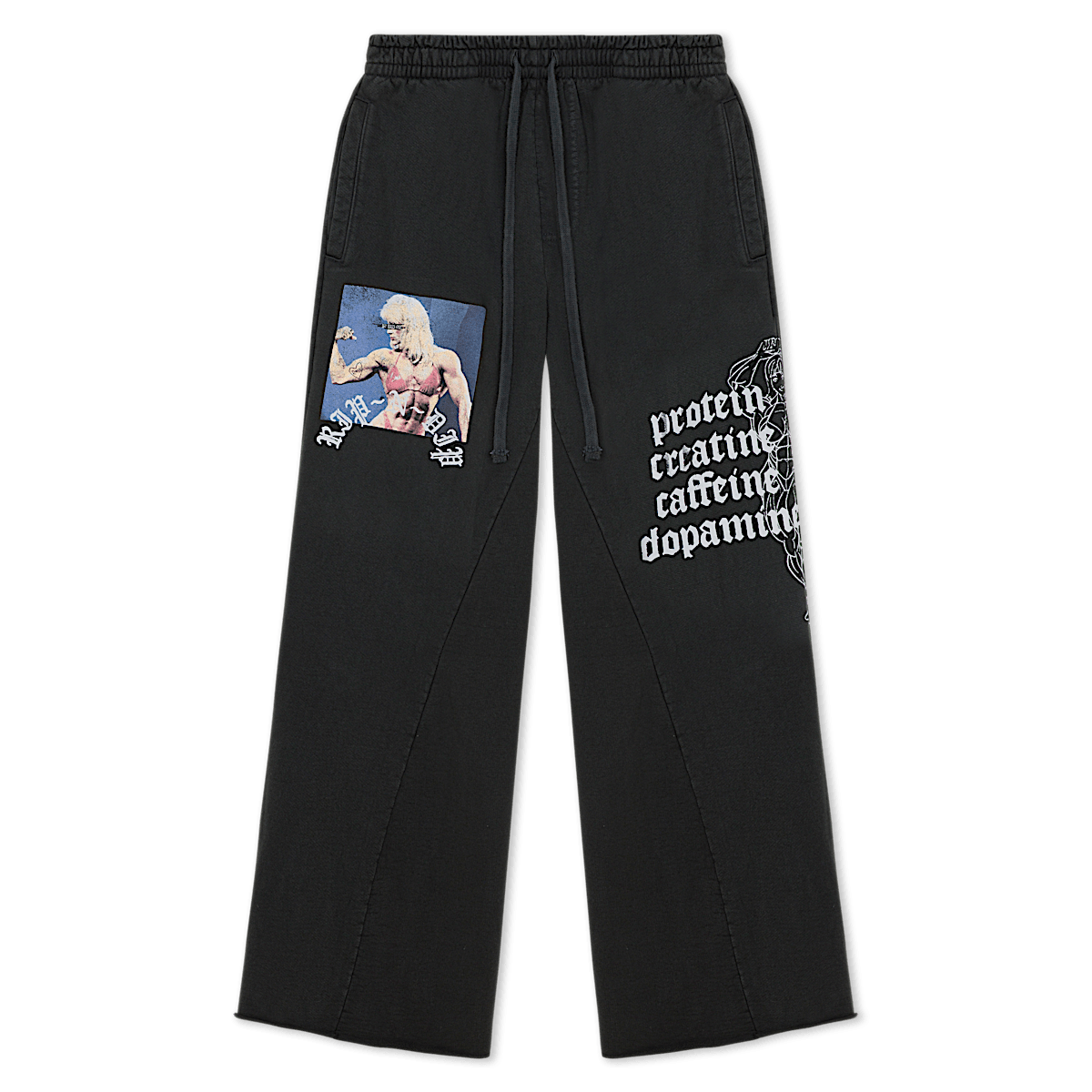 Protein Straight Leg 500GSM Sweatpants (Gunmetal)