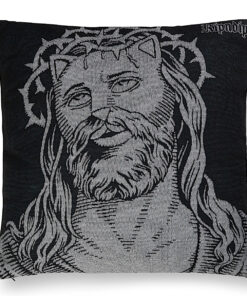 Lord Savior Pillow (Black)