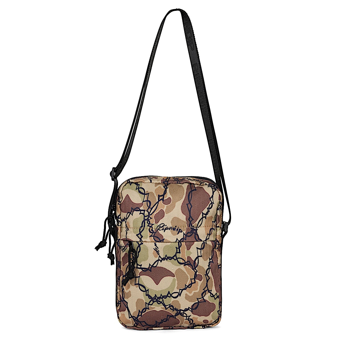 Wired Cross Body Bag (Tan Camo)