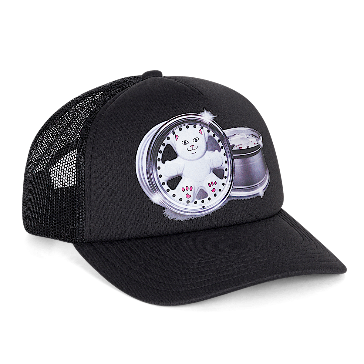 Nerm Wheels Trucker Hat (Black)
