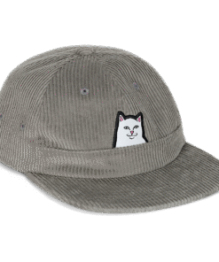 Lord Nermal Corduroy Snapback  (Charcoal )