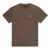 Castanza Short Sleeve Tee (Brown Vintage Wash)