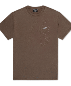 Castanza Short Sleeve Tee (Brown Vintage Wash)