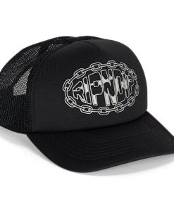 Linked Up Trucker Hat (Black)