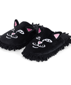 Jermie Mop Slippers (Black)