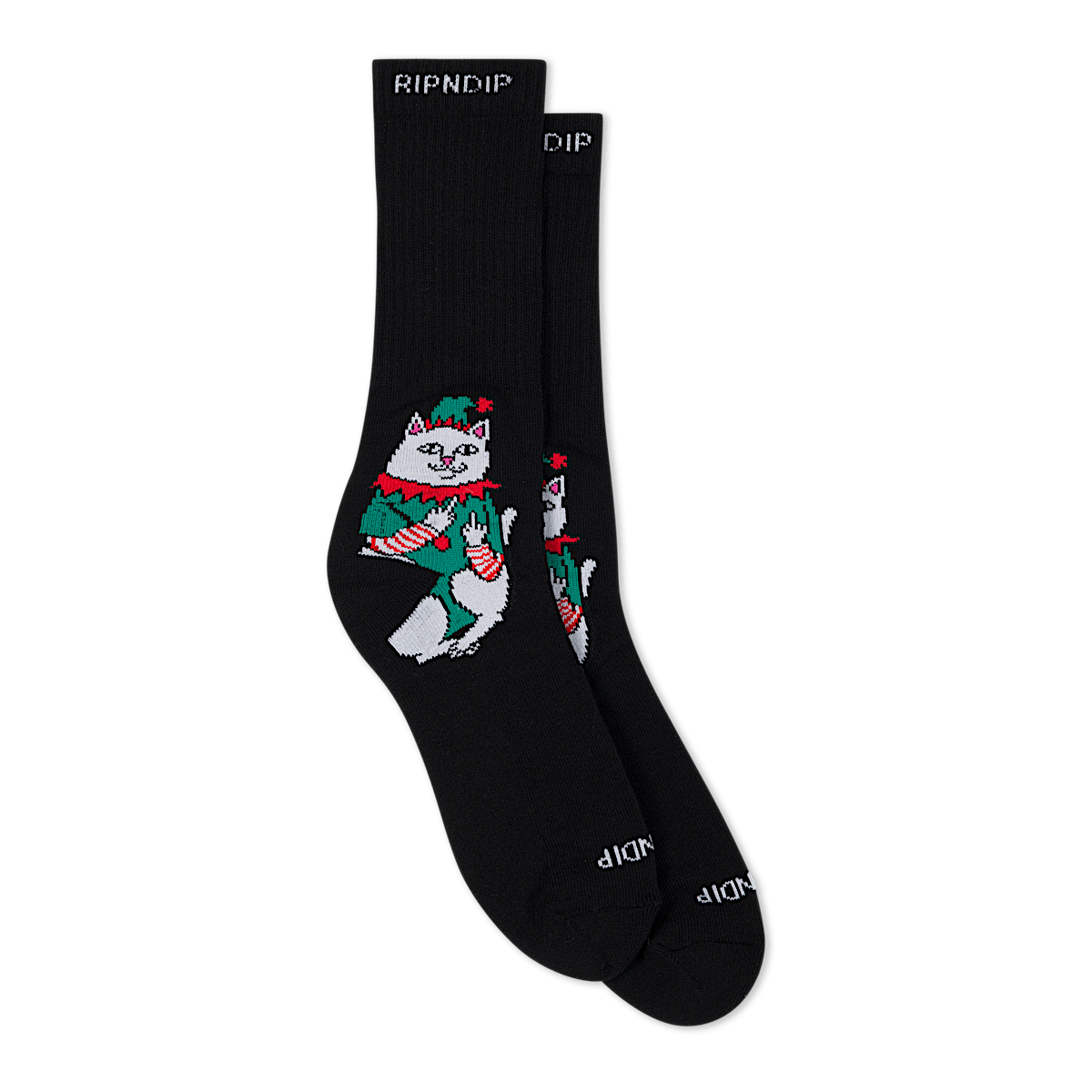 Nermal Elf Socks (Black)