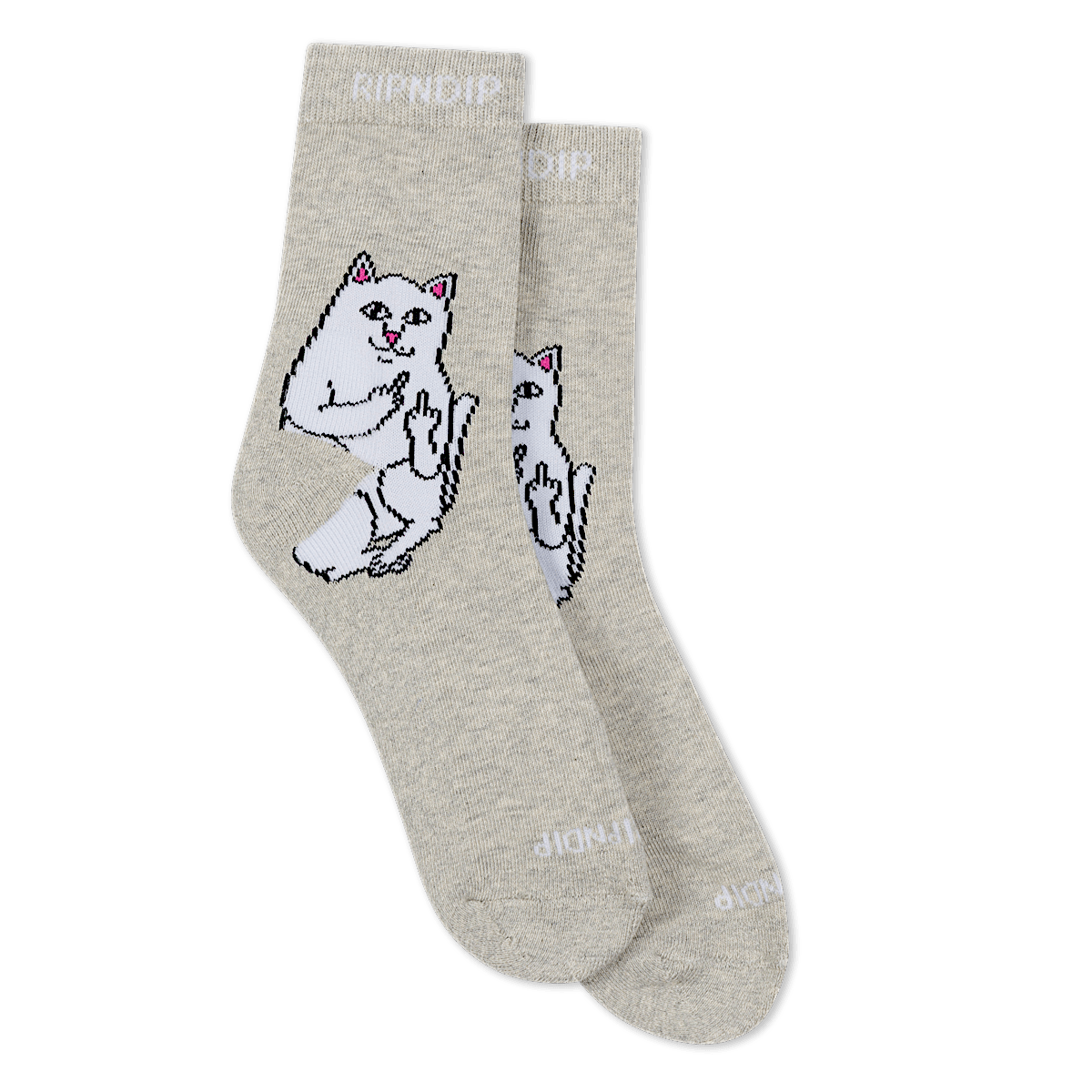 Lord Nermal Mid Sock (Ash Heather)