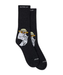 Nermal S Thompson Socks (Black Heather)