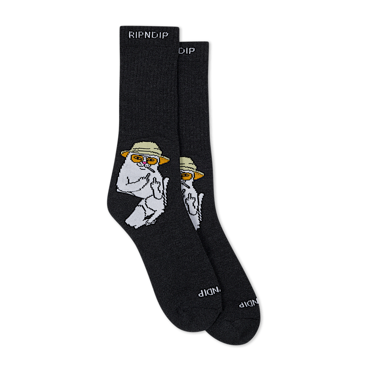 Nermal S Thompson Socks (Black Heather)