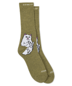 Lord Nermal Socks (Olive)