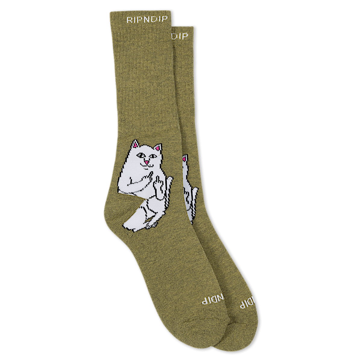 Lord Nermal Socks (Olive)