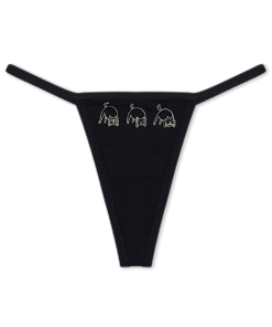 Blonded Thong (Black)